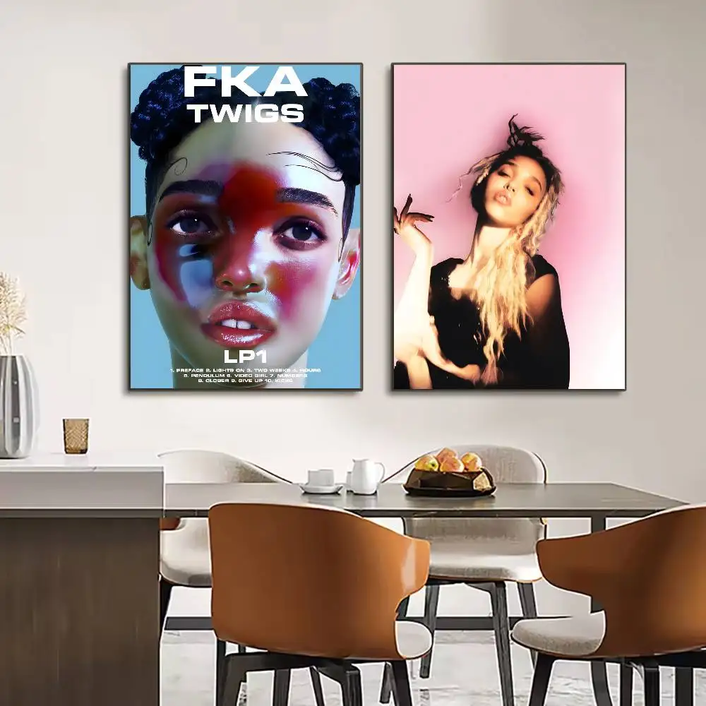 Фото ritish Songwriter F-FKA веточки плакат HD искусство липкая стена водонепроницаемый дом гостиная спальня бар эстетическое украшение №5
