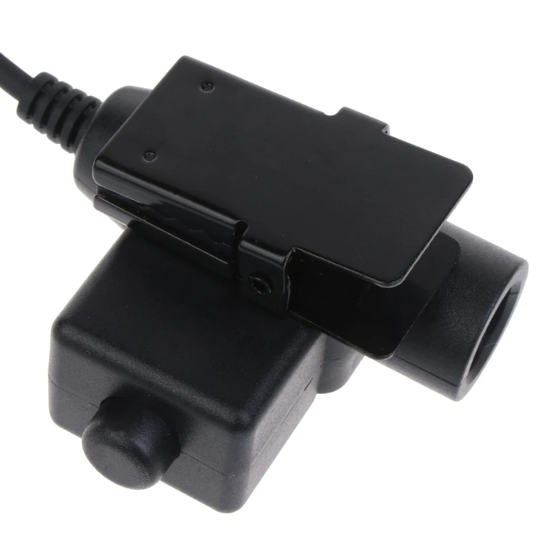 Compatible for MTH850 MTH800 MTP850 MTS850 MTH600 MTH650 HD01 HD02  PTT Cable-Plug Walkie-Talkie Headset Adapter