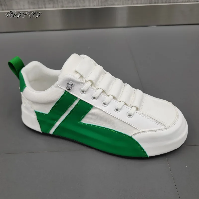 

Men Sneakers Casual Summer Fashion MixedColors Easy Matching Thin Fabric Breathable Increase Internal Platform White Board Shoes