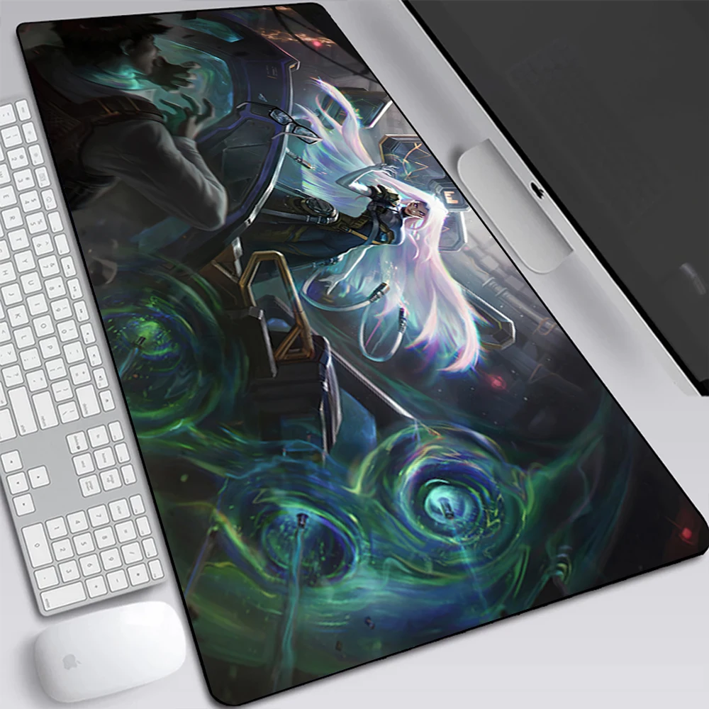 League of Legends Sona Large Gaming Mouse Pad Computer Laptop Mousepad Keyboard Desk Mat PC Gamer Office Mausepad