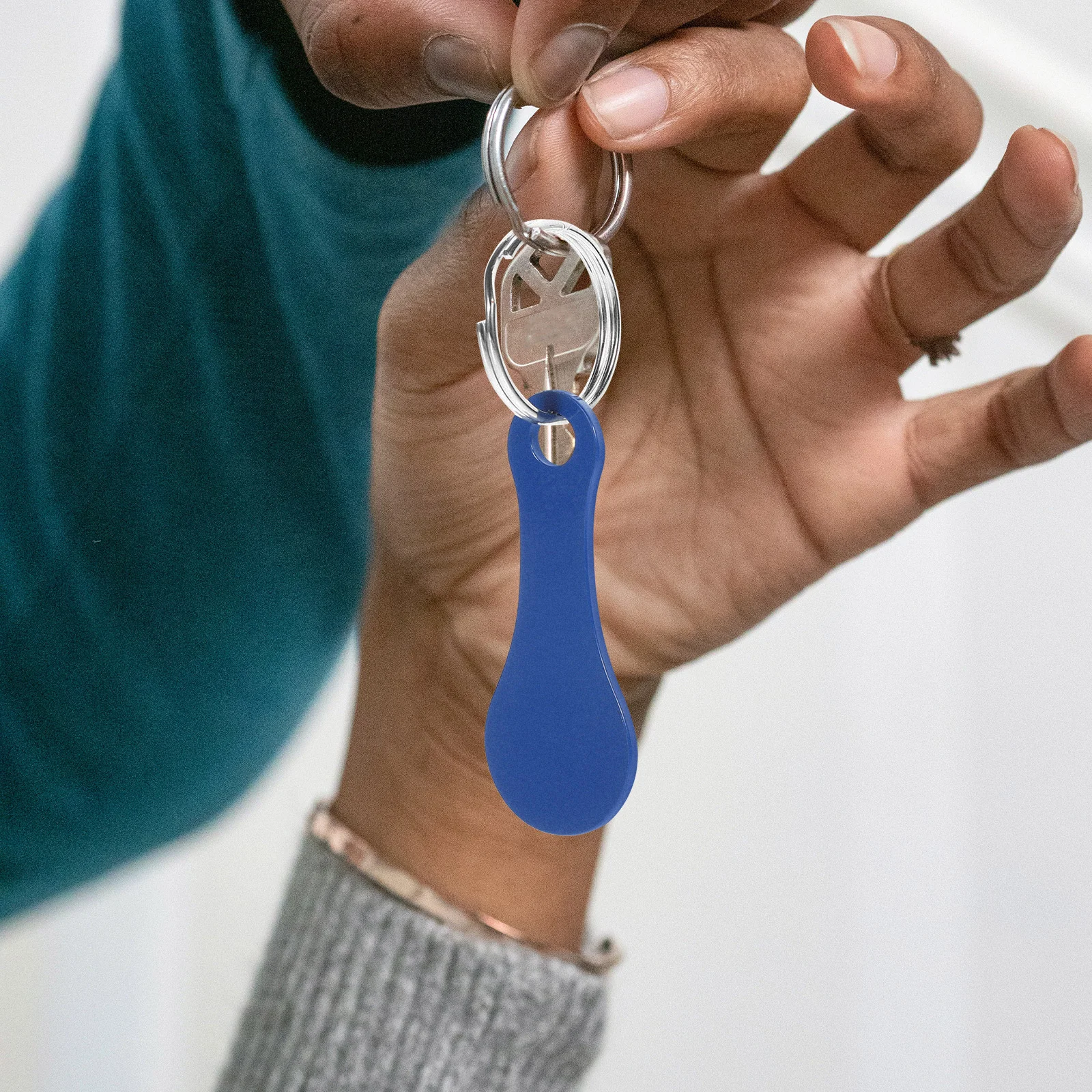 5 шт. жетоны для тележки покупок брелок снятия кулона ключей кольца тележка монет