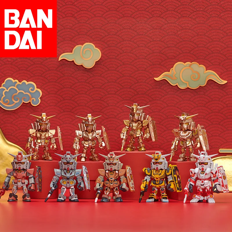 

BANDAI The Twelve Chinese Zodiac Signs Series GUNDAM Blindboxxes Anime Action Figures Collect Toys Gifts