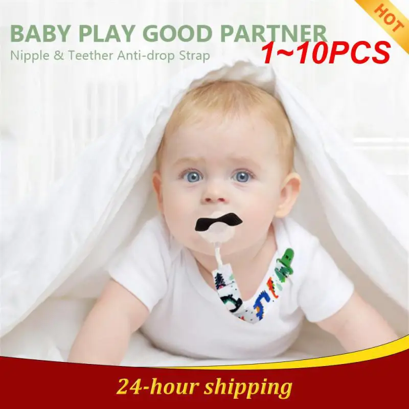 

1 ~ 10 шт. практичная детская пустышка-зажим на цепочке, поводок для соски, ремешок, милый цвет, мультфильм, фрукты, птицы, автомобили, животные, принт