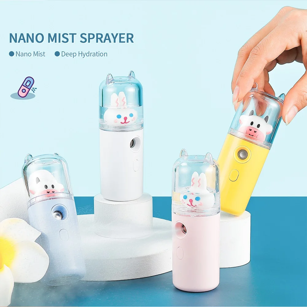 Портативный Mini Nano точный спрейер тумана 30 мл уход за кожей лица пароход