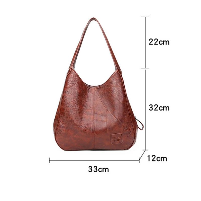 Fashion Women Handbags Vintage Women Handbag European and American Large Capacity Shoulder Bag