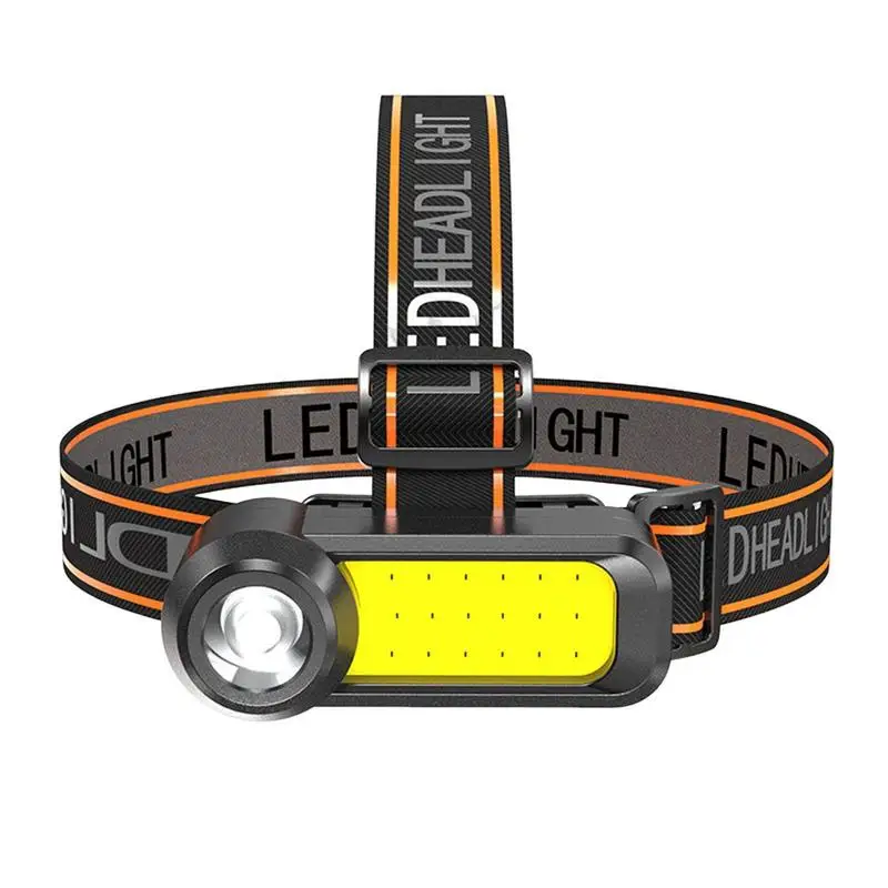 

LED Headlamp Rechargeable IPX6 Waterproof Headlight LED Head Lamp Adjustable Headband Outdoor Head Light For Running Hiking