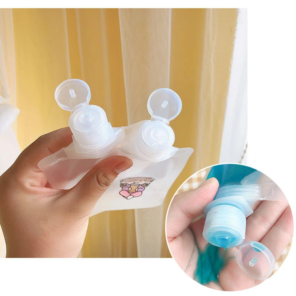 30/50/100 мл Упаковка в подбутылку герметичная складная для путешествий