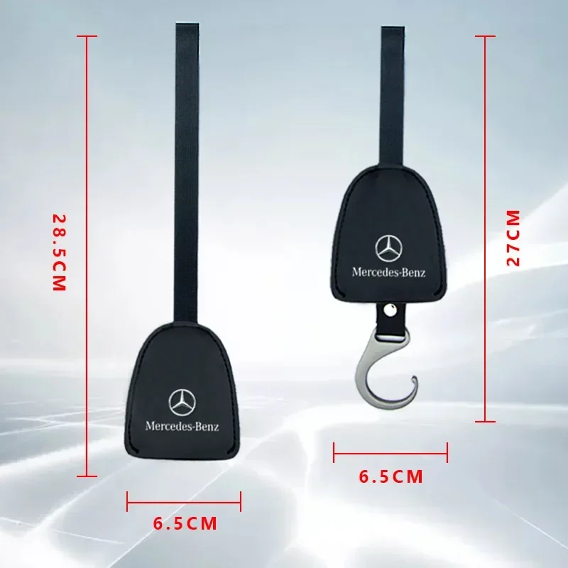 1 шт. кожаные крючки для спинки автомобильного сиденья портативная подвесная