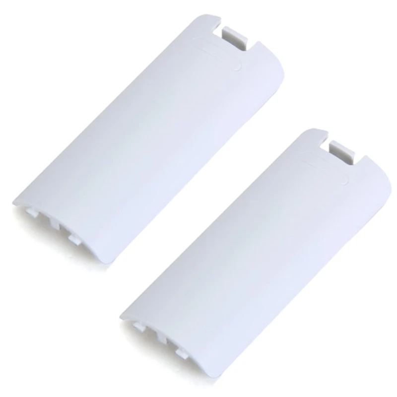 

2X сменная крышка аккумулятора для беспроводного контроллера Wii-белый