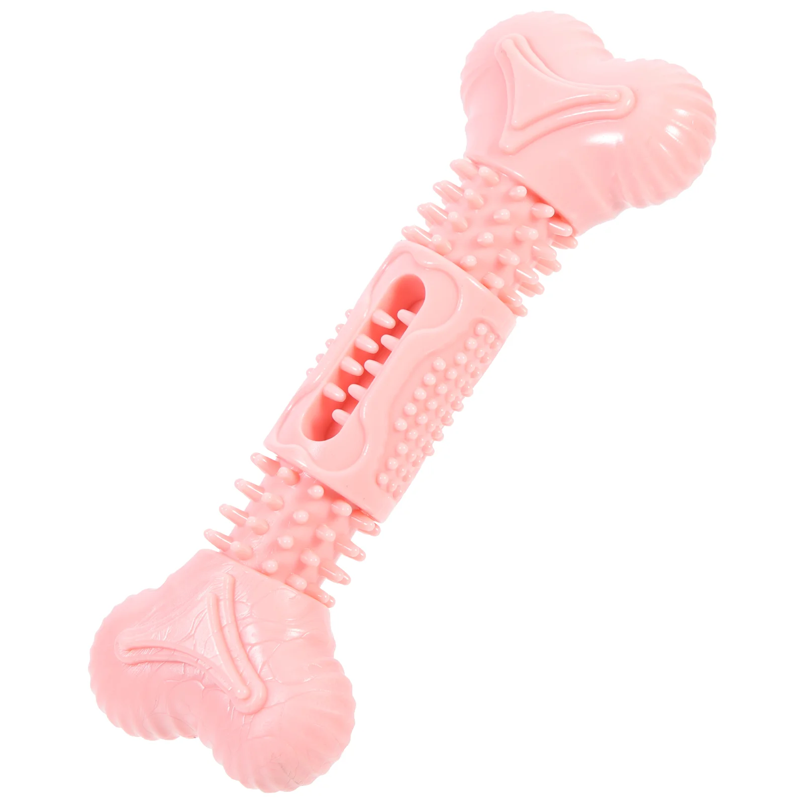 

Dog Puppy Toys Bone Chewmolar Pet Puzzlecleaning Interactive Chewing Biting Teething Training Stickteeth Care Resistant
