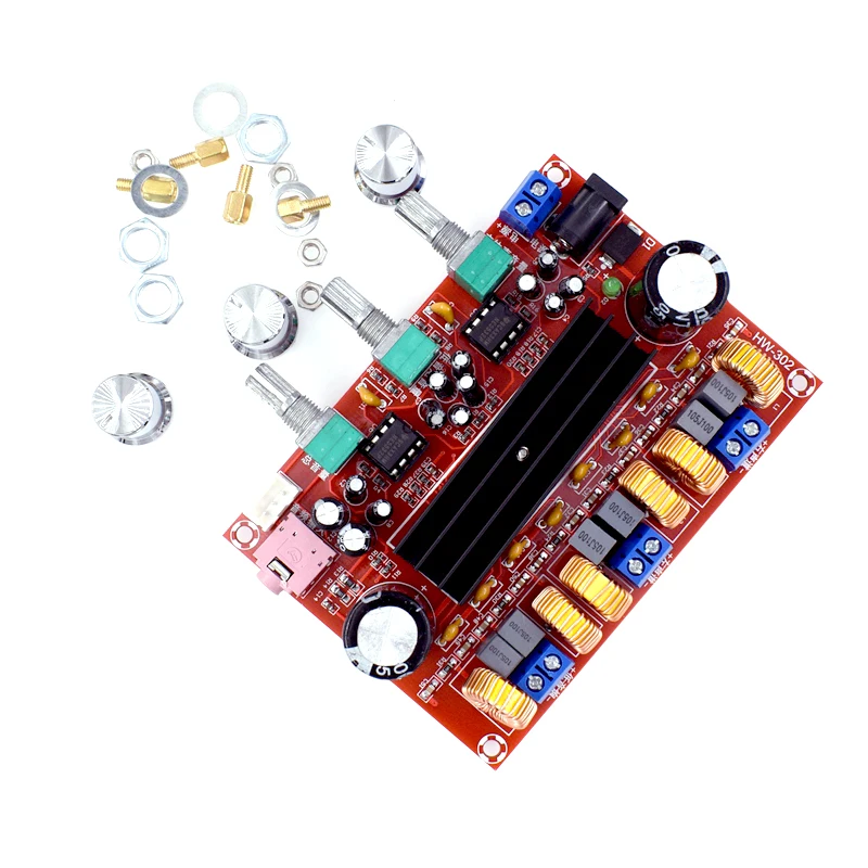 Плата цифрового усилителя мощности 12 В-24 В с широким напряжением TPA3116D2 2*50 Вт + 100