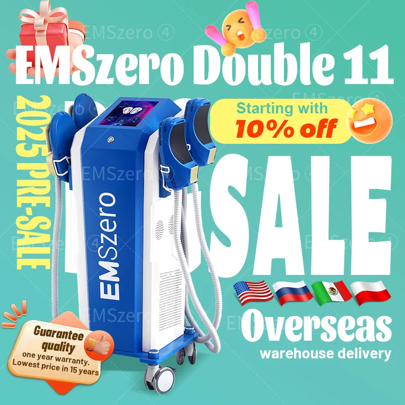 НОВИНКА в стимуляторе мышц EMSzero 6500 Вт электромагнитный высокой интенсивности для
