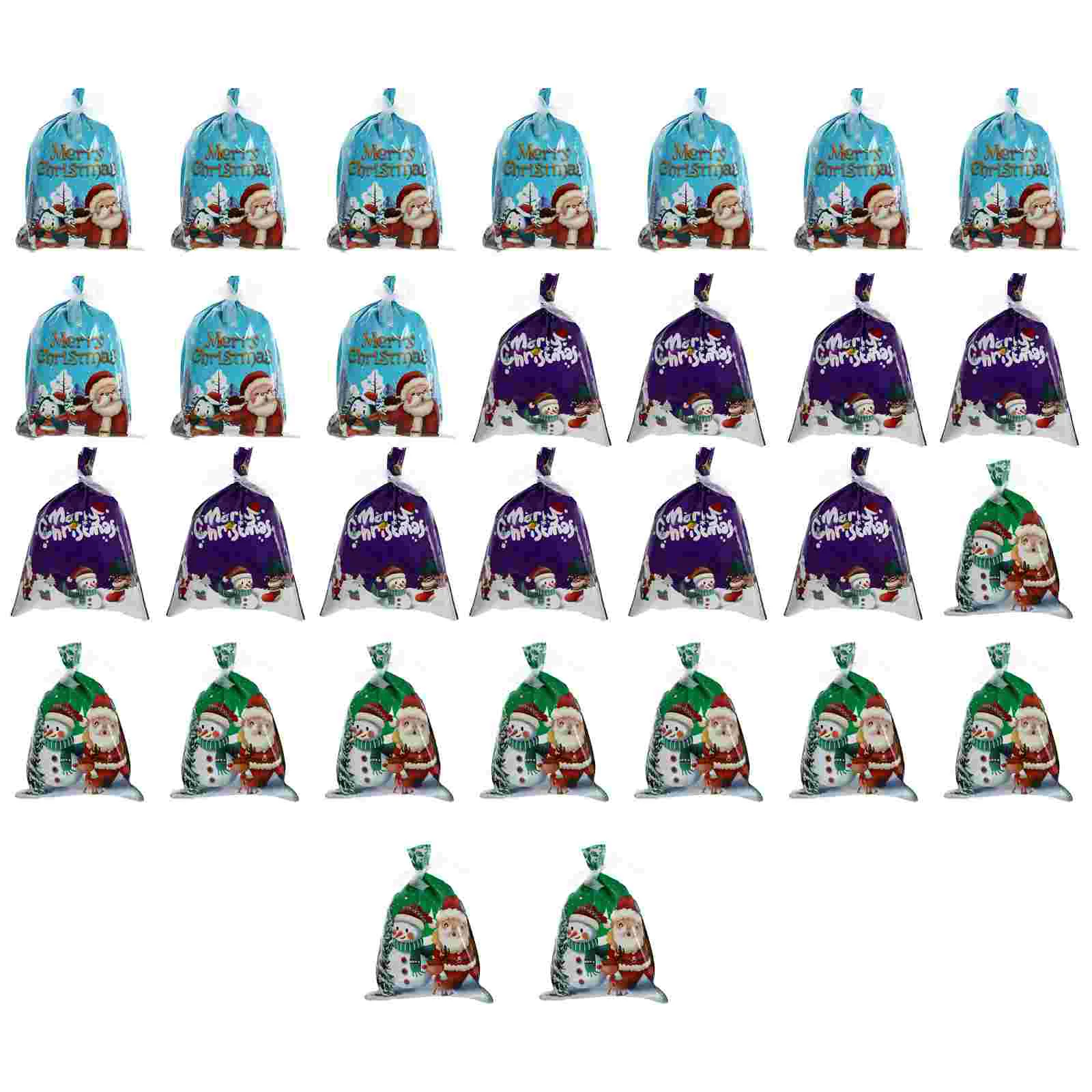 

Gift Bagschristmas Wrapping Packing Present Drawstringfavor Party Pouches Sack Presents Cookie Holiday Storage Container Candy