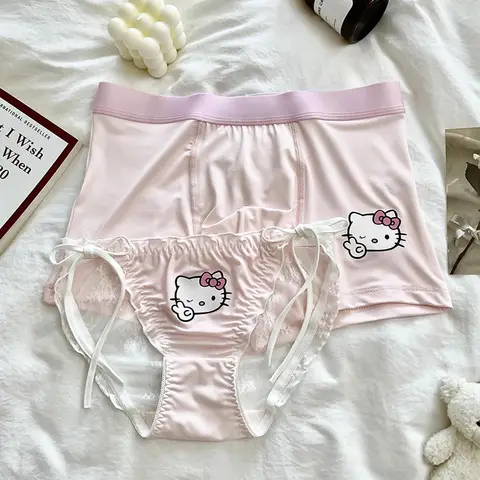Косплей нижнее белье MINISO Hello Kitty синее