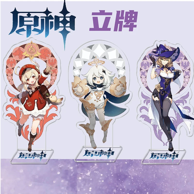 

Hot Game Anime 16cm Height Genshin Impact Barbara Acrylic Standee No.1-No.31