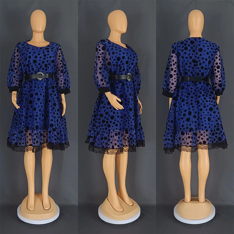 Рисунок 6 - Платье женское ТРАПЕЦИЕВИДНОЕ с цветочным принтом