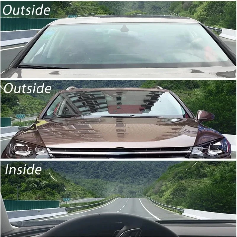 Фото 0.5x3/4/5/6m IR100%  Nano Ceramic Film Super Quality High Heat Resistant Car glass Solar Tint Window Films Protective more vlt №4