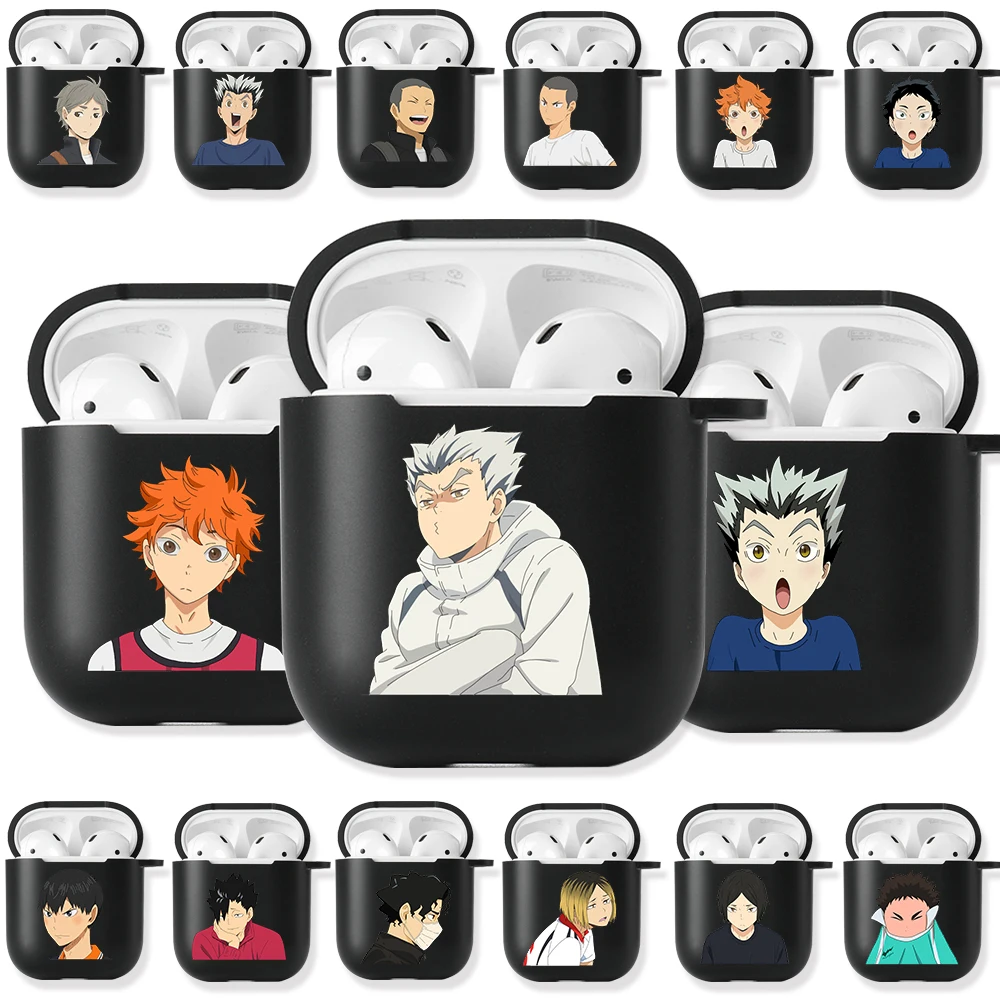 

Haikyuu!! Soft Silicone Case for Apple Airpods Pro 3 2 1 Hinata Shoyo Kageyama Wireless Bluetooth Earphone Cover Airpod Cases