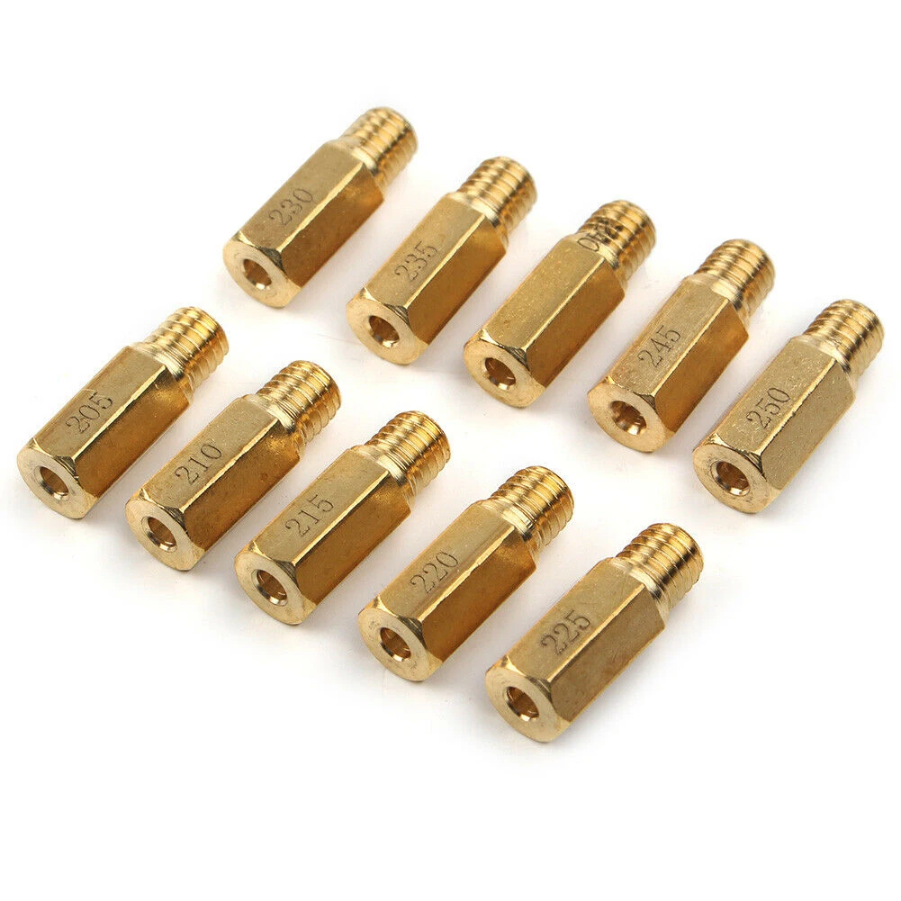 

6mm Round Head Carburetor Main Jets Slow/Pilot Jet 10pcs 5mmx0.8 CVK Carburetor Carburetor Main Jets 5mm For Car