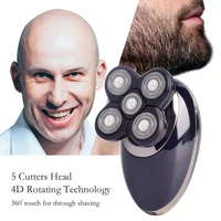 3in1 professional electric shaver usb rechargeable washable mens five floating heads razors hair clipper nose ear hair trim