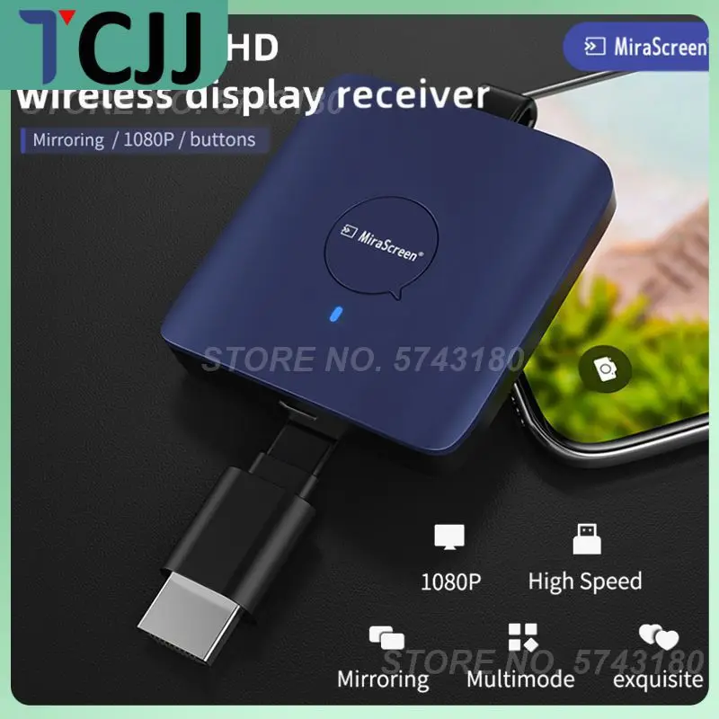 

Беспроводной видеоприемник 2,4g 4k Tv Stick проекционный ресивер 1080p беспроводной дисплей Портативный ресивер