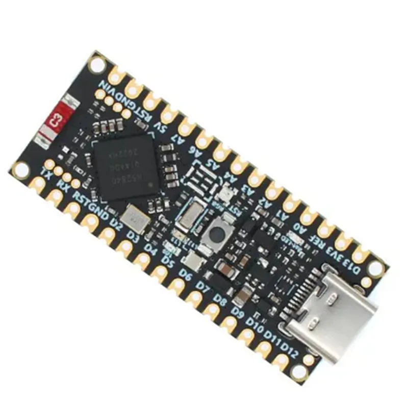 Макетная плата Nano 33 BLE NRF52840 MCU Bluetooth Ble5.2 для Arduino с низким энергопотреблением