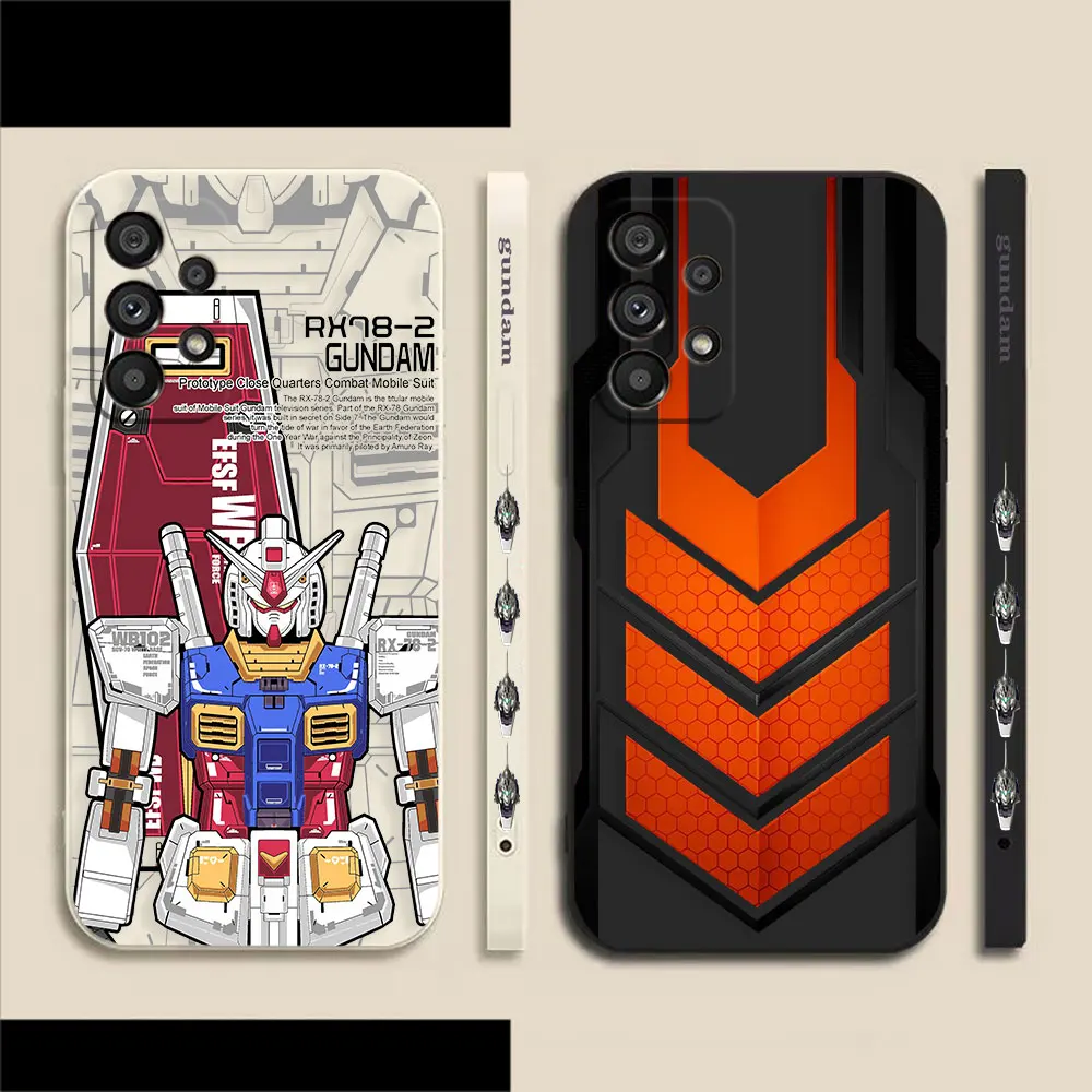 

G-Gundam Robot Case For Samsung Galaxy A91 A14 A73 A72 A71 A53 A52 A51 A42 A33 A32 A23 A22 A21S A13 A12 4G 5G Funda Shell Case