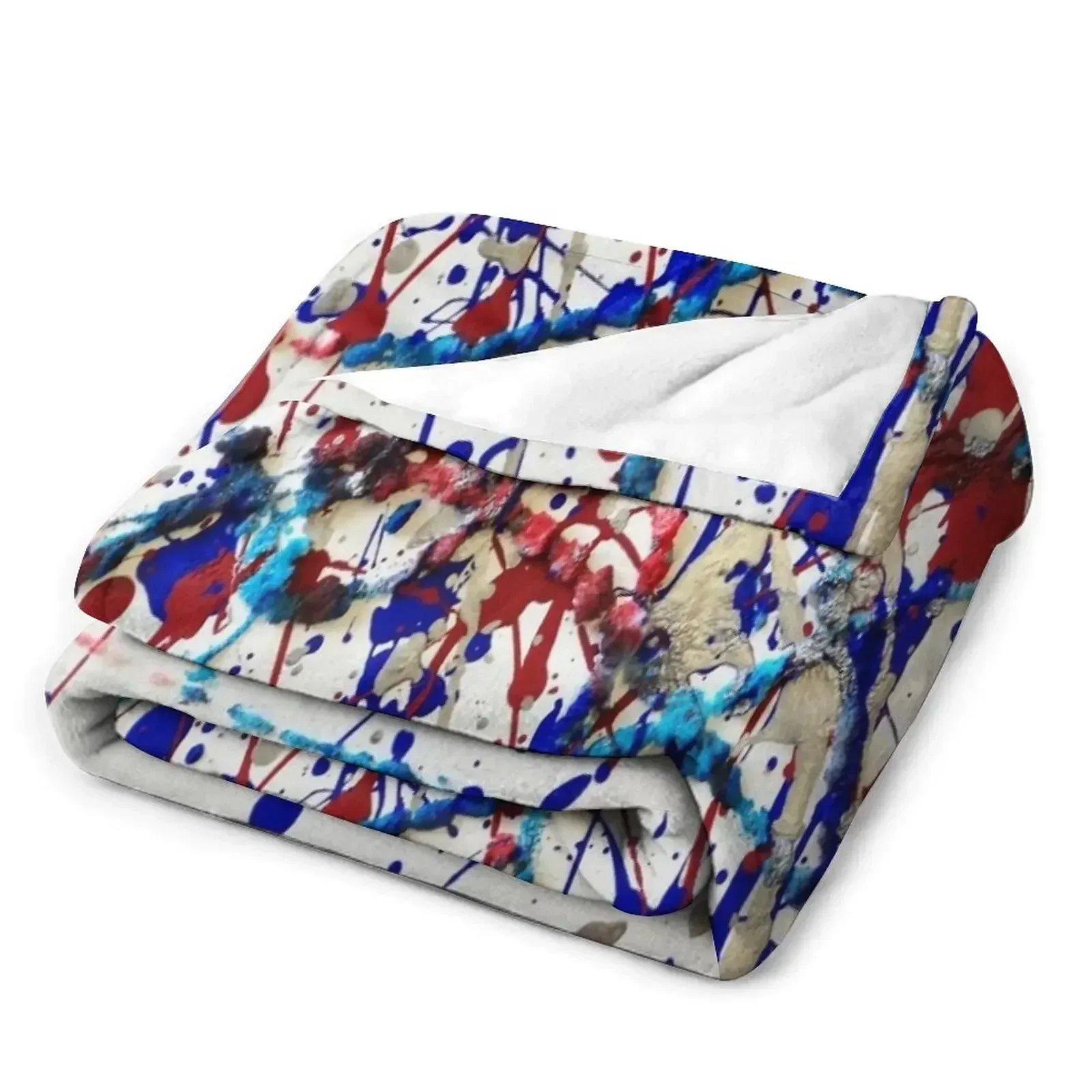 Фланелевое одеяло Abstract Jackson Pollock Painting