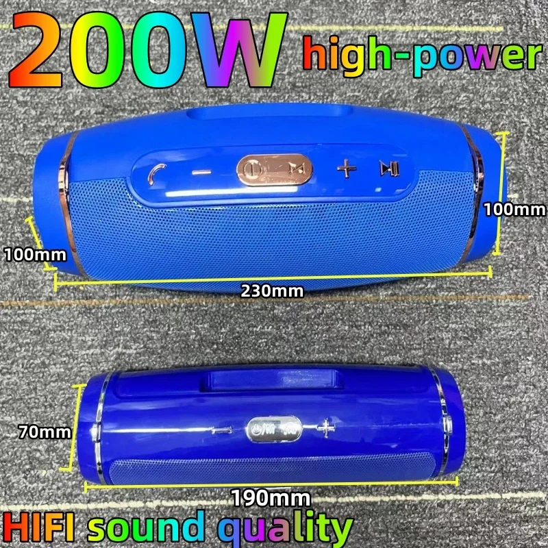 

Bluetooth Сабвуфер Портативный радиоприемник FM беспроводной Bluetooth динамик музыкальный динамик мощный уличный электронный динамик