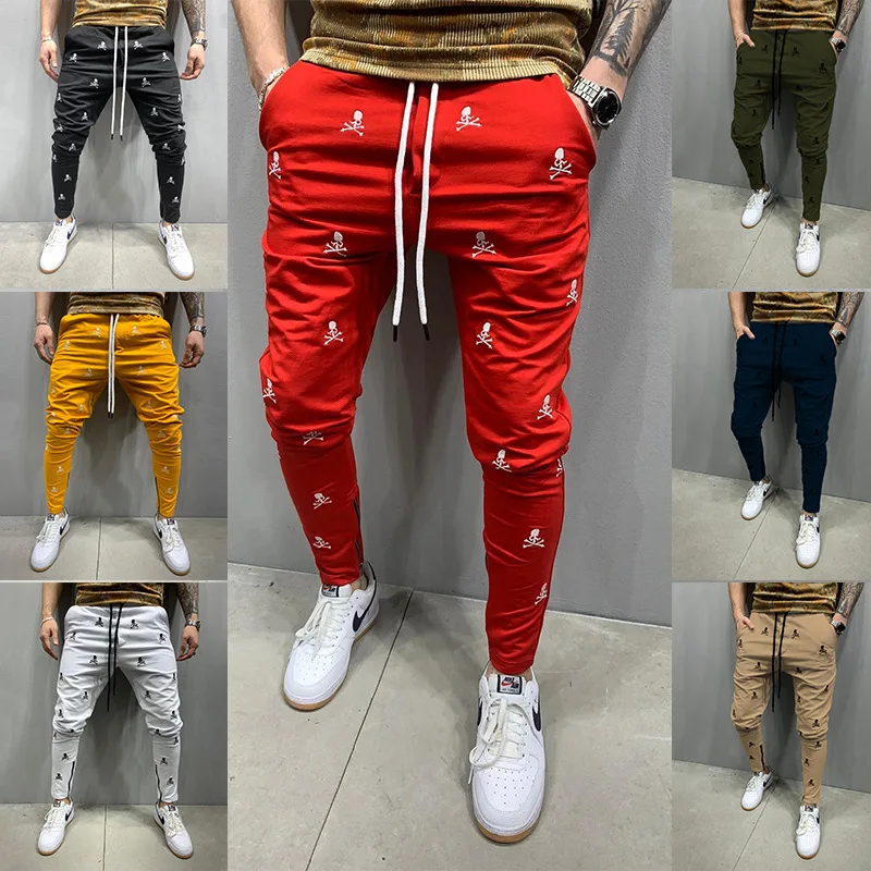 

Men's running sports casual pants fashion pants Men's 3D fashion printed shorts sports running training casual breathable pants
