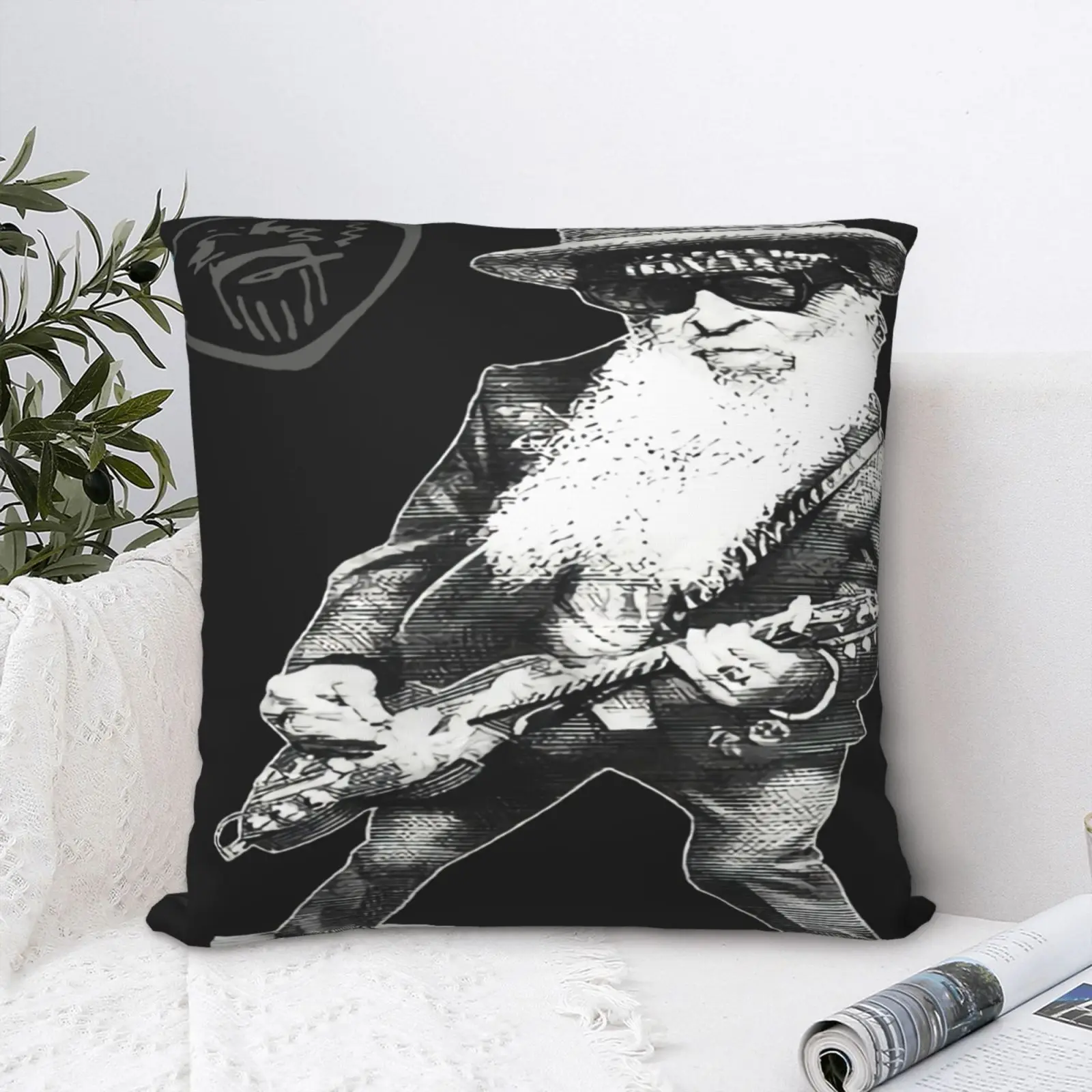 

Zz Top Билли Гиббонс Стильный чехол для подушки для гостиной подушка для тела винтажные диванные наволочки для подушки Чехол для спальни деко...