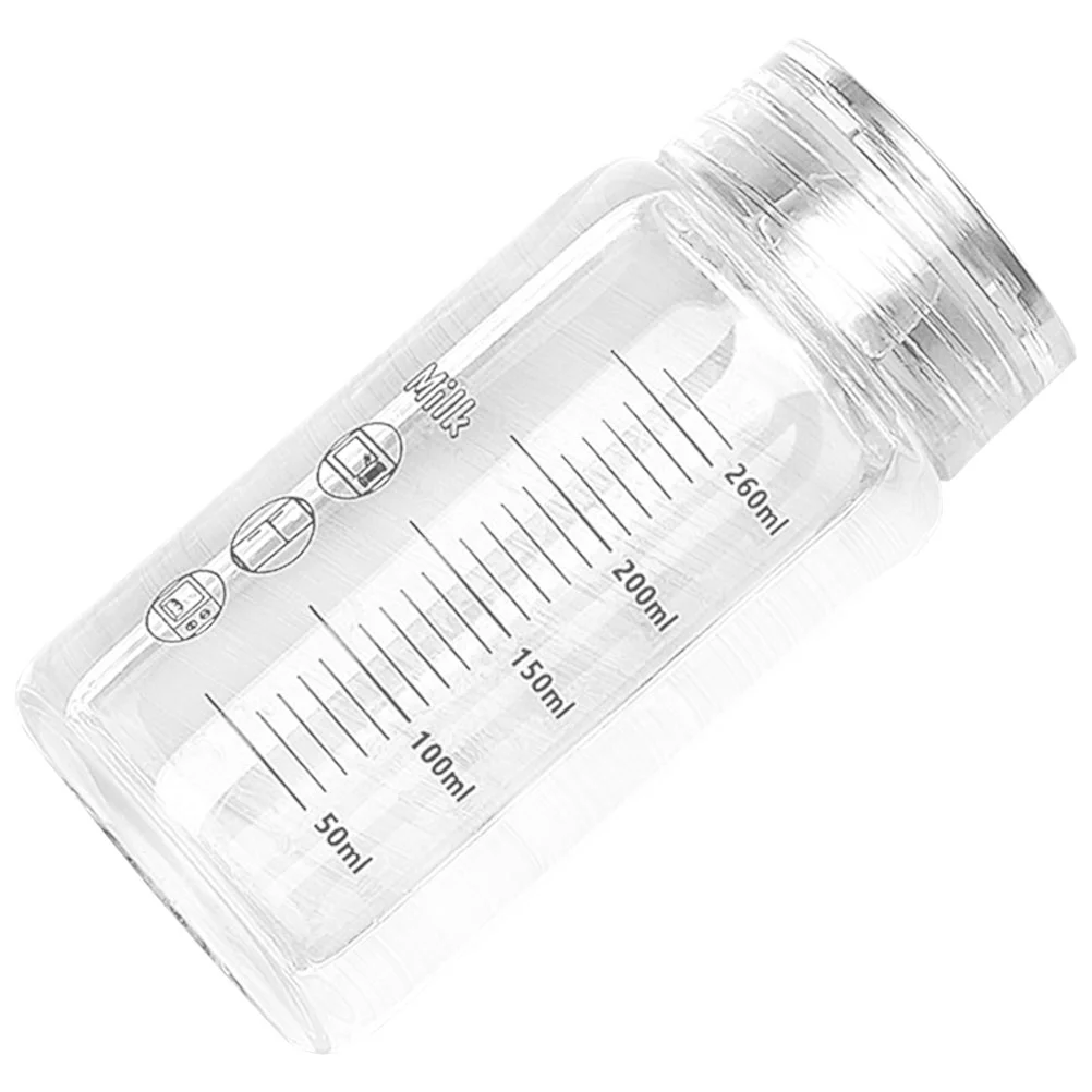 

Brewing Bottles Tumblers Lid Glass Containers Scale Water Cup Glass Milk Bottle Milk Bottle Lids Bottles Portable Water Bottle
