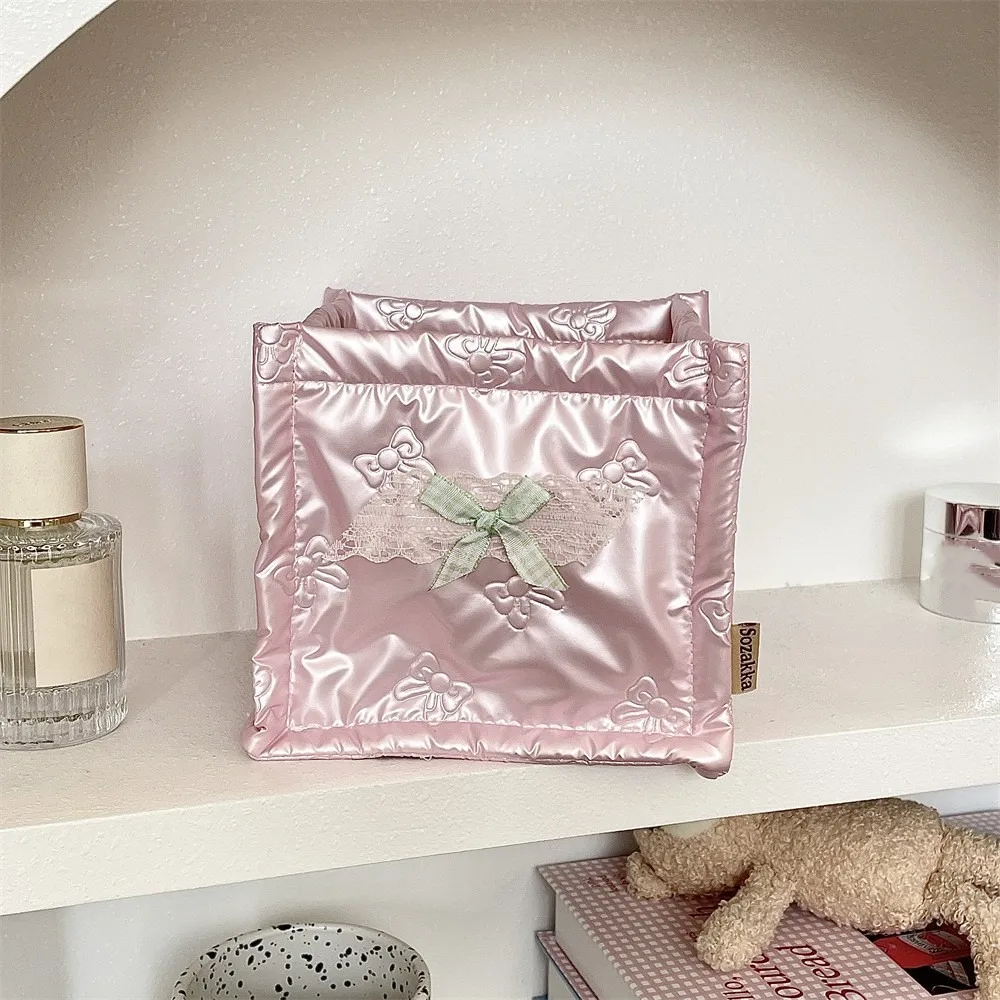 Стеганая корзина для хранения