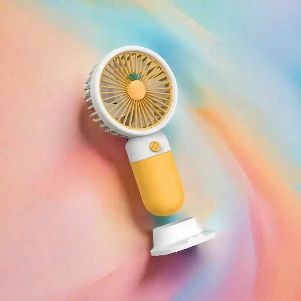 Портативный настольный USB-вентилятор для зарядки ручной маленький вентилятор