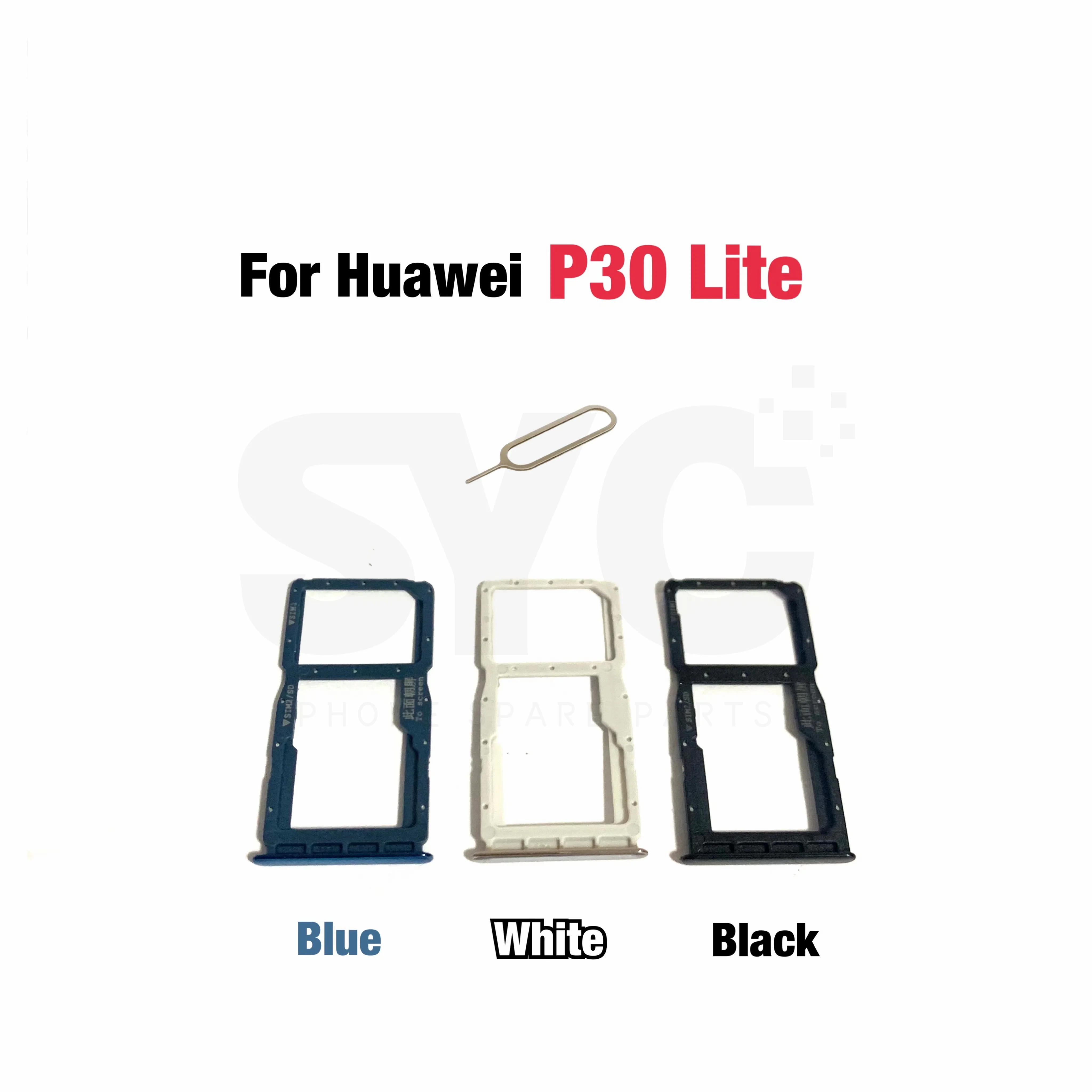 Фото Новинка для Huawei P30 Lite Nova 4e слот для Sim-карты лоток держатель Sim кардридер гнездо №1