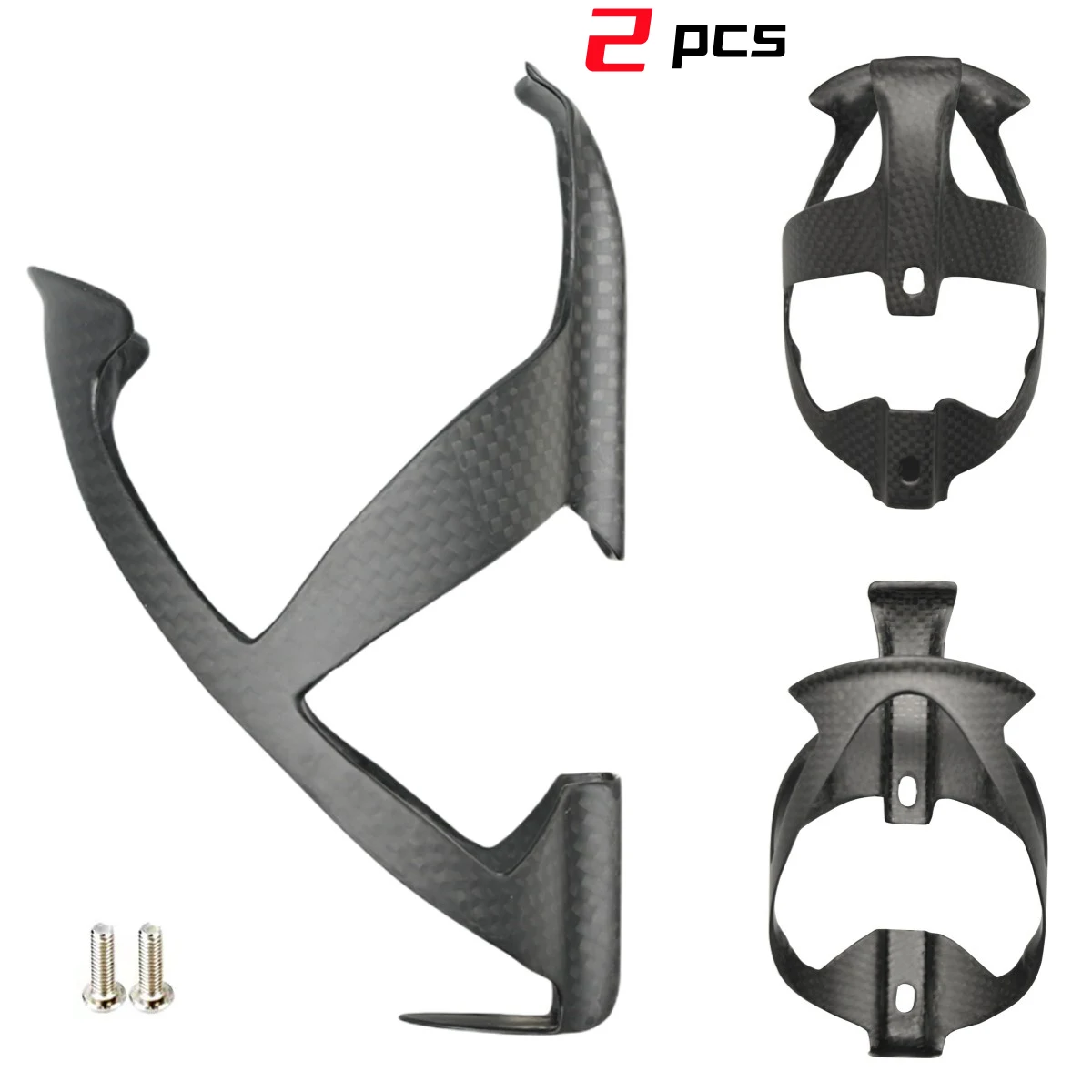 

Bicycle Bottle Holder Full Carbon Fiber Super Light Road/Mountain Bike Cycling Water Bottles Cage Holder Matte Gloss
