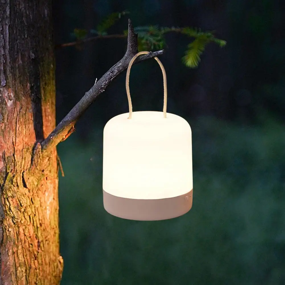 

Практичная светодиодная лампа, легкая в подвешивании настольная лампа, перезаряжаемая сверхъяркая светодиодный льная светодиодная носвет...