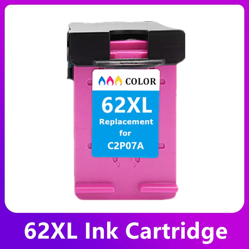 

Remanufactued 62XL Ink Cartridge for HP 62 XL for HP62 Envy 5540 5640 7640 5646 5541 5740 5742 5745 200 250 Printer