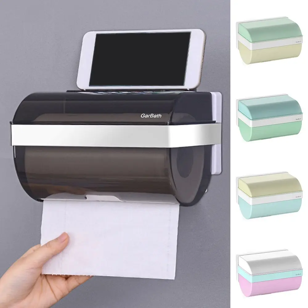

Mounted Waterproof Kitchen Paper Storage Tissue Box Shelf Roll/Draw Paper Dispenser Toilet Paper Holder Storage Rack