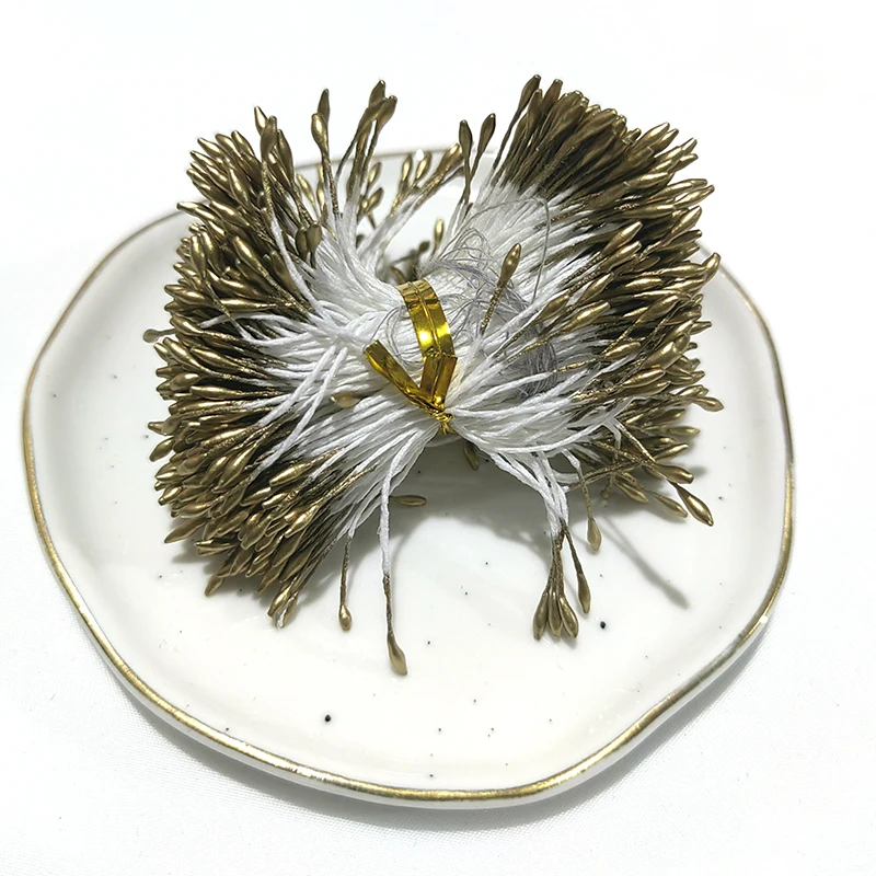 Искусственные жемчужные тычинки для декора 900 шт