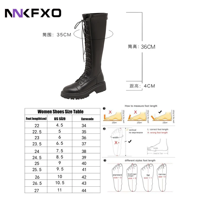 England High Boots Knee-high Cowhide Boots For Women Fashion Woman Shoes Autumn Winter Booties Female Platform Shoes Vc4617 images - 6