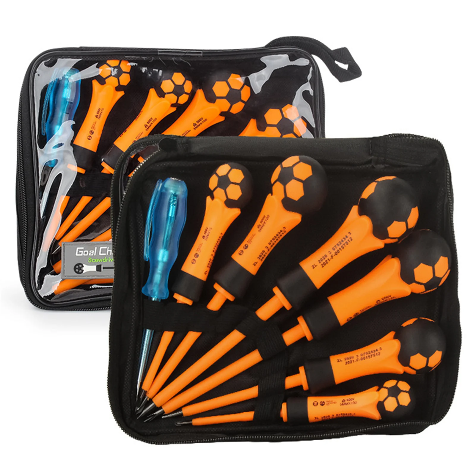 

7pcs Electrician Screwdriver Set Cross-Slotted Screwdriver Electroprobe