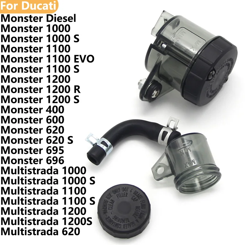 

Передний Задний флюид для Ducati Monster Diesel 1000 1100 1200 600 400 695 696 Multistrada S