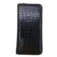 mens genuine leather fashion wallet leisure business single zipper handbag luxury purse high quality clutch bag cozy purses