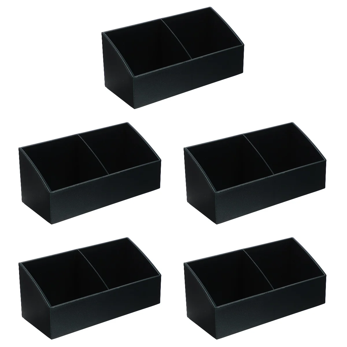 

5pcs Coffee Storage Box Hotel Tea Organizer Desktop Seasoning Holder