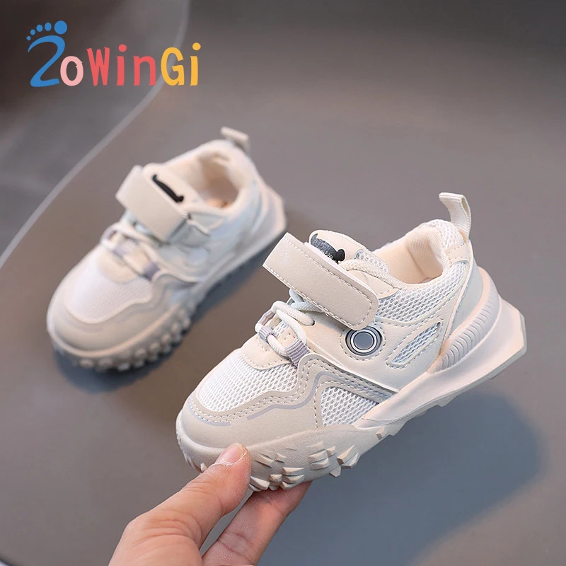 

Size 21-30 Kids Shoes For Boy Girls Soft Sneaker Sports Running Tenis Children Flat Casual Baby Toddler Outdoor Sneakers Shoes