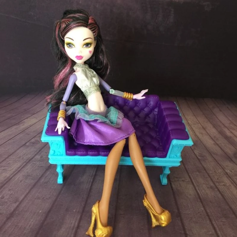 Модель дивана Princess Throne украшения для в Европейском стиле синий и красный модель