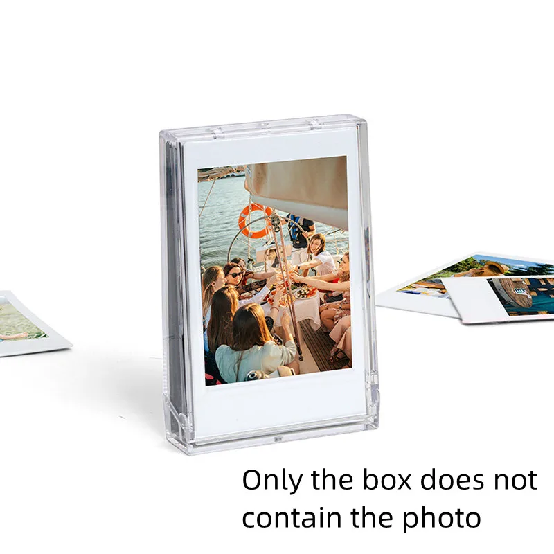 

3 Inch Photo Storage Box Photograph Picture Album Organiser Craft Container For Jewelry Tools Screws Parts Hardware Storage Box