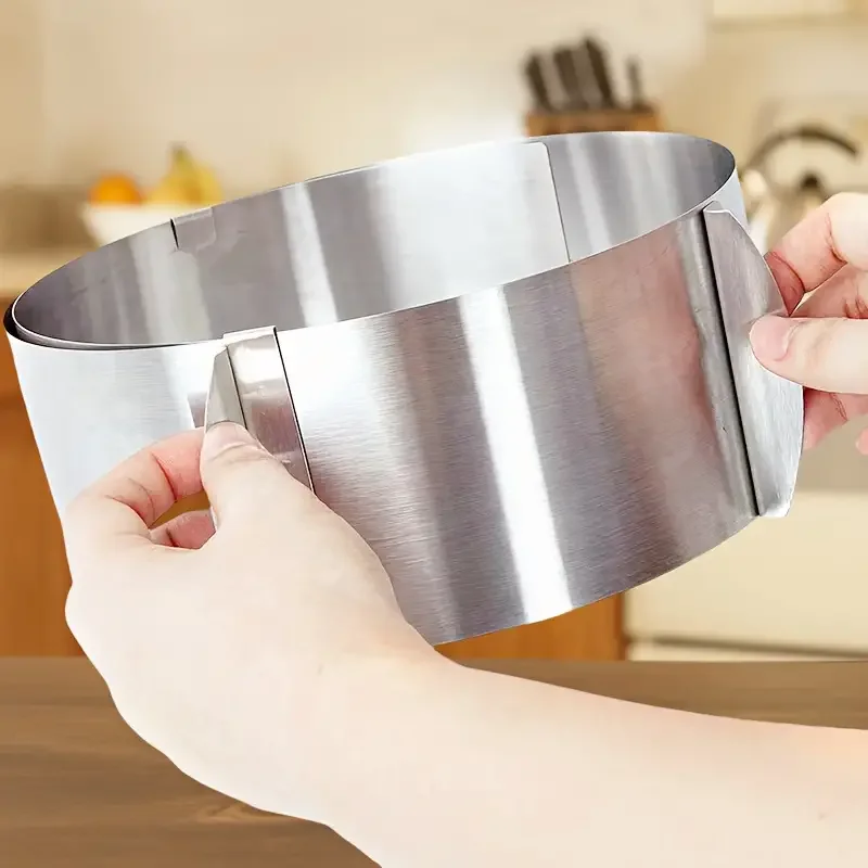 

Кольцевые формы для торта из нержавеющей стали, регулируемые, 6-12 дюймов