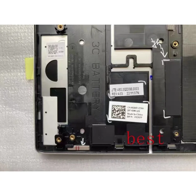 Новинка чехол для клавиатуры с верхней крышкой рук NDRPP Dell Inspiron 14pro 7420